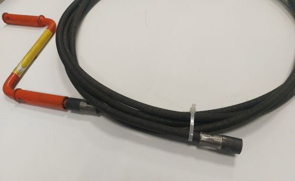 Трос сантехнический (20 мм.) 20 м (вал гибкий сантехнический с ручкой, глухой конец, ВГС-20)