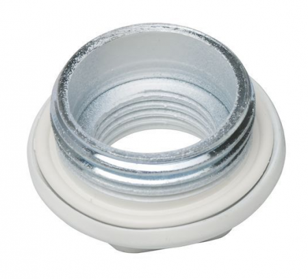 Пробка радиаторная алюминевая проходная левая Ду20