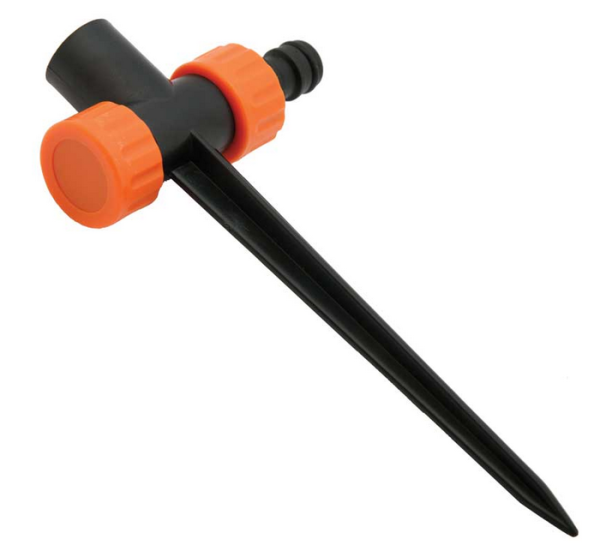 Ножка-опора для оросителя, пластиковая ВР 1/2" + штуцер быстросъемного соединения, АР 4007