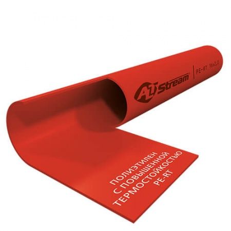 Труба для напольного отопления PE-RT 16х2.0 красная ALTSTREAM (бухта 200м)