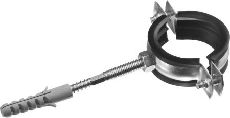 Хомут металлический с крепежом 47-51мм (1 1/2",М8)