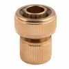 Соединитель быстросъемный латунный для шланга 3/4"
