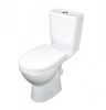 Унитаз "Рио", белый, 2кноп.,прямой вып.,нижн.подв., сиденье полипропилен