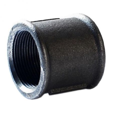 Муфта чугунная без покрытия Ду 15