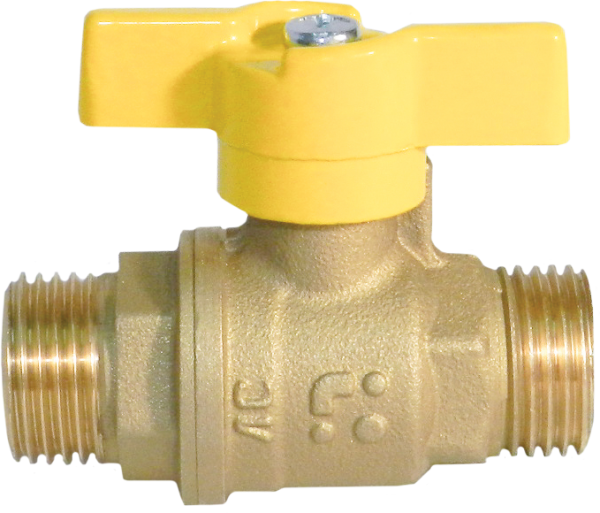 Кран ГАЗ 11б27п Ду 20 резьба/резьба "бабочка"   (серия - ГОСТ)