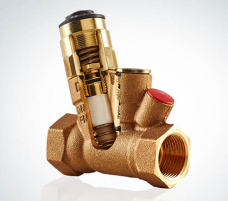 Термостатический балансировочный клапан MTCV Ду 20 Tрег=35-60оС (для циркуляционных систем ГВС)