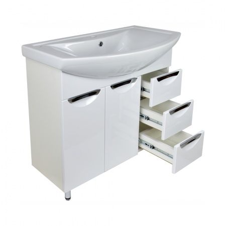 Тумба "Афина 80" под умывывальник "Балтика 80" Santek