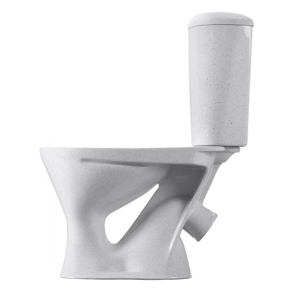 Унитаз "Версия" АНТИВСПЛЕСК, бел.крап, 1 кн.арм., косой выпуск, нижн.подв., сид.полипр.