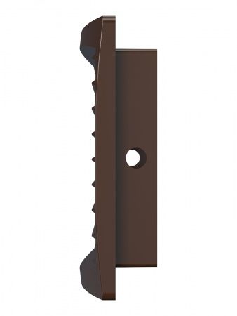 Решетка пластиковая 300х135, коричневая