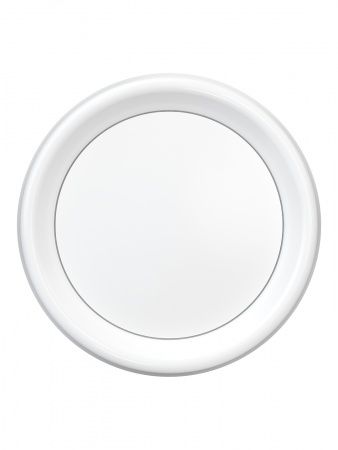 Анемостат пластиковый 200, Dн-260мм, белый, со стопорным кольцом