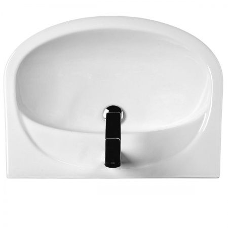 Умывальник мебельный "Стелла 65" с переливом, без комплекта, 1 отверстие, белый