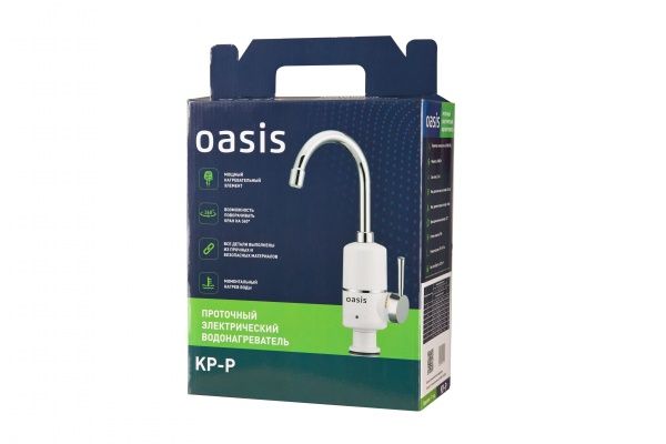 Кран-водонагреватель проточный Oasis KP-P