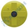 Емкость ПЭ цилиндрическая желтого цвета 5150л (5100КАС_ВФК2)