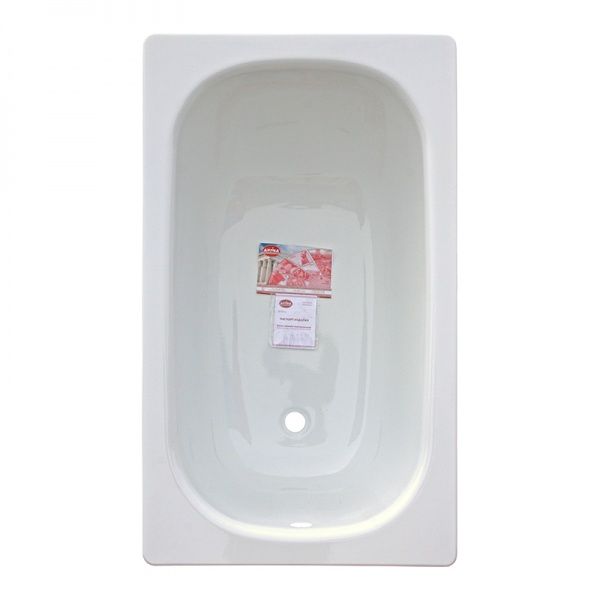 Ванна стальная 140х70см, Белая ANTIKA (Екатеринбург) в комплекте с ножками