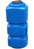 Емкость ПЭ прямоуг.синего цв. 750л (VERT P 750) вертикальная