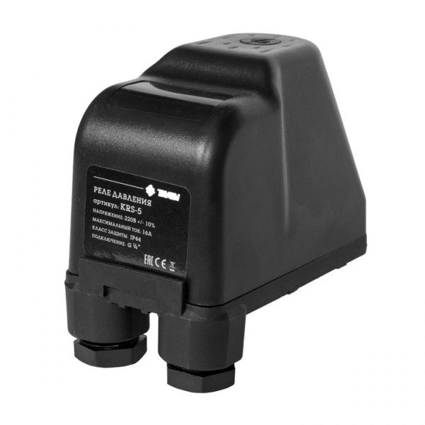 Реле давления для насоса TAEN KRS-5F 1/4" вн. (диапазон настройки 2,1-5 бар)