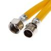Подводка д/газа 1/2" ПВХ ГШ 2,0 м (желтая)
