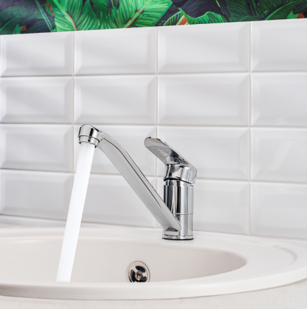 Смеситель BOOU для кух. однор.,длинный изл. B8274-14