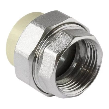 Муфта PPRC разъемная (американка) ВР 32х1"   (серый) FD  (10/60)