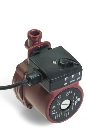 Насос повышения давления AM-UPA15-90 (1/2", Qmax-1.8 м3/ч, Hmax-9 м., N-120Вт, мокрый ротор)