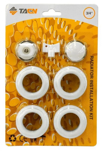 Набор универсальный для монтажа AL радиаторов Ду 20   (7 предметов)