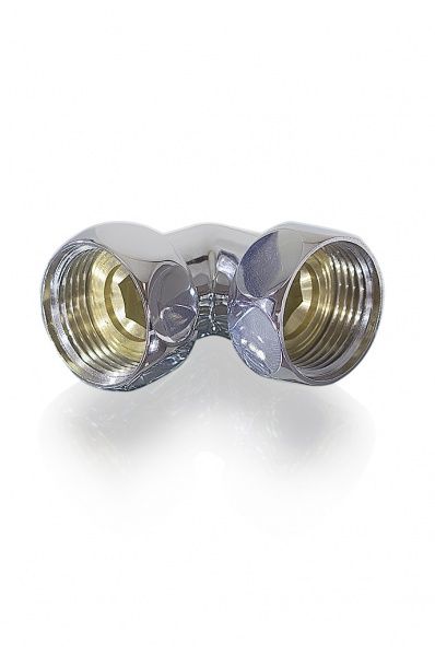 Соединитель для полотенцесушителя, угловой (пара) 1"х1"  г-г