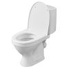 Унитаз "Соната" белый, 1 кн.арм., косой выпуск, нижн.подв., сид.полипр.