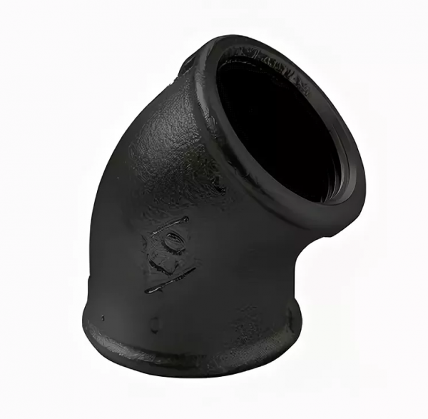 Уголок чугунный без покрытия 45 гр. Ду 15