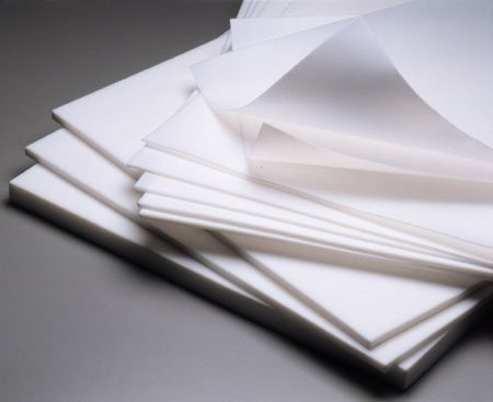 Фторопласт листовой (пластина) t-8мм   (500х500мм)