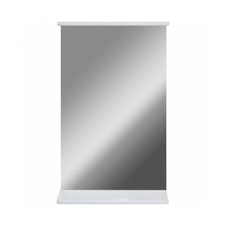 Зеркало "Лайт 50" 500х120х770 с полочкой