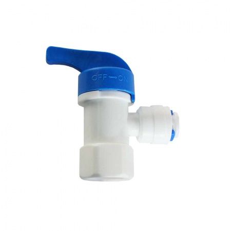 Фитинг кран угловой ВР1/4"-Т1/4" (для расширительного бака)