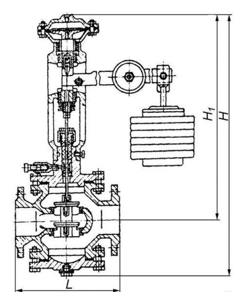 Регулятор давления 21ч12нж Ду 50 "НЗ",   до себя