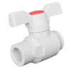 Кран шаровой PPRC 25 Экстра (БЕЛЫЙ) FD  (10/40)