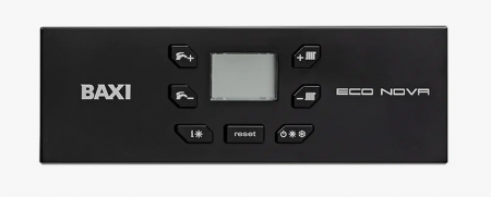 Котел газовый настенный BAXI ECO Nova 24F (двухконтурный, 24 кВт, закрытая камера)
