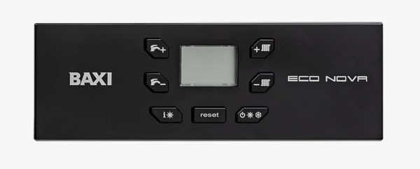 Котел газовый настенный BAXI ECO Nova 24F (двухконтурный, 24 кВт, закрытая камера)