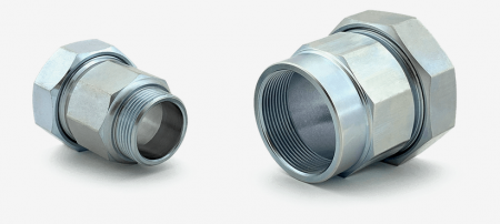 Муфта обжимная стальная 2"(57) ВР Ду 50 (аналог GEBO) Дн 56,4-58,0