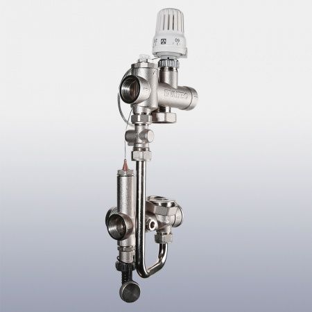 Насосно-смесительный узел без насоса VT.VALMIX.0.130, монтажная длина насоса 130 мм. /Без насоса/