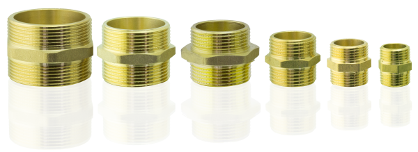 Ниппель латунный Ду 15