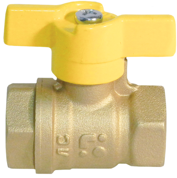 Кран ГАЗ 11б27п Ду 20 муфта/муфта "бабочка"   (серия - ГОСТ)