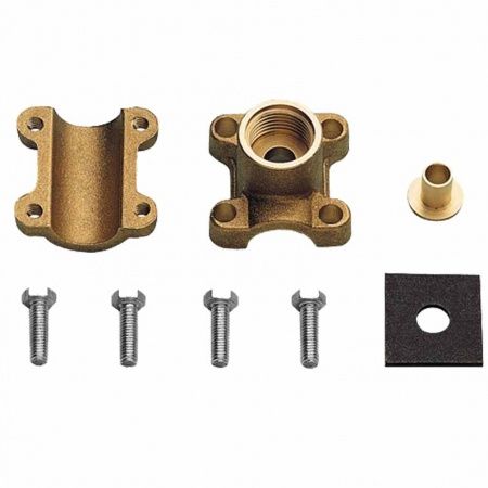 Водоотвод (врезка, седелка) латунный Ду 15