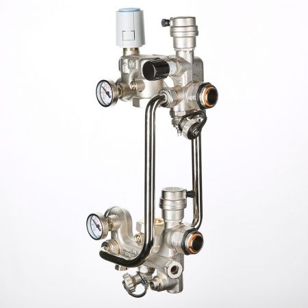 Насосно-смесительный узел без насоса VT.COMBI.S.180M, монтажная длина насоса 180 мм. /Без насоса/