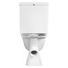 Унитаз Уно с бачком, белый, 2 х кн.арм., косой выпуск, нижн.подв., сиденье дюропласт, микролифт