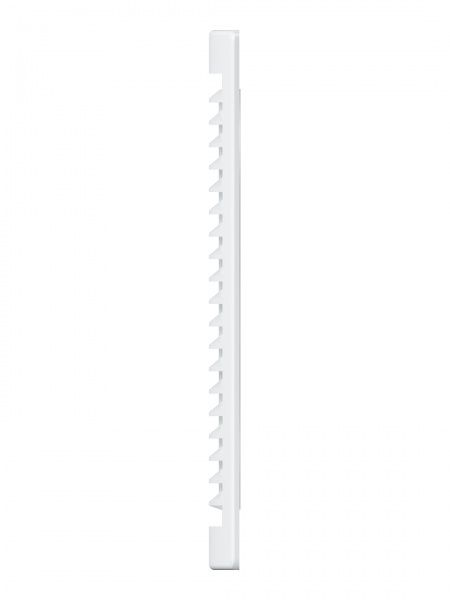 Решетка пластиковая 150х200, белая, сетка