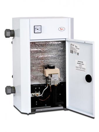 Котел газовый, парапетный "Луч" КСГ-8П (8 кВт, одноконтурный, закрытая камера), труба отдельно