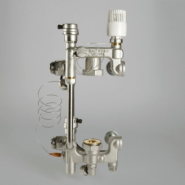 Насосно-смесительный узел без насоса VT.COMBI, монтажная длина насоса 180 мм. /Без насоса/