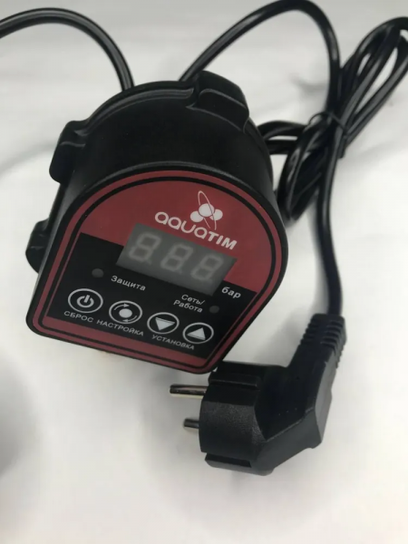 Реле давления автоматическое для насоса TIM PS-07А 1/2" нар. (диапазон настройки 1,5-2,9 бар)