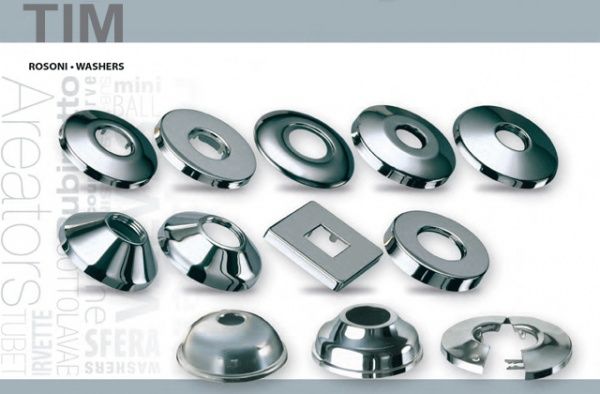 Отражатель декоративный, разъемный 1 " нерж.