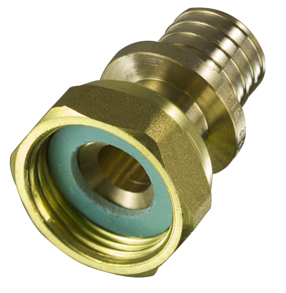 Муфта переходная 16х2.2-НГ3/4" (латунь, аксиальная)