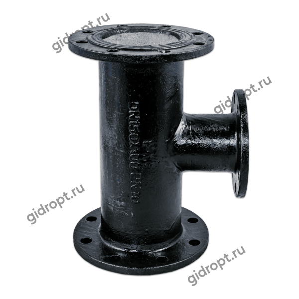 Тройник фланцевый ТФ150х100   (чугун)   Ру10/16