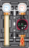 Насосная группа быстрого монтажа с прямым контуром 1", без насоса в теплоизоляции ZEISSLER